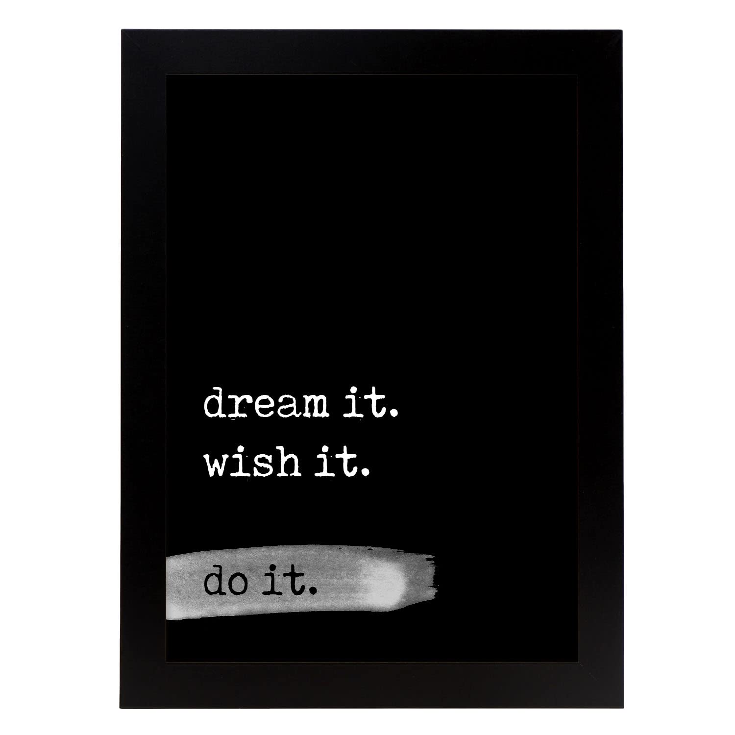 Lamina artistica decorativa con ilustración de dream it do it estilo Mensaje inspiracional-Artwork-Nacnic-Nacnic Estudio SL