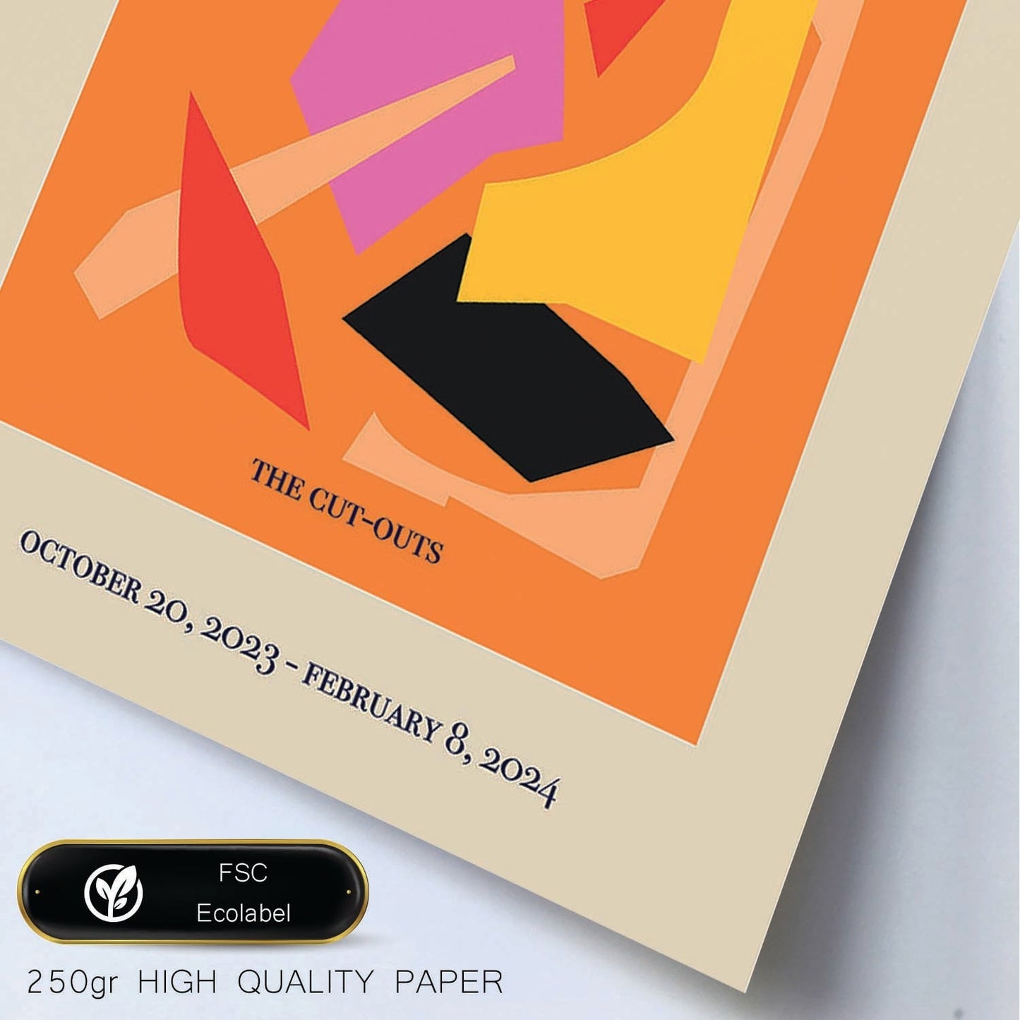 Lamina artistica decorativa con ilustración de Exposición Matisse 13 estilo fauvista-Artwork-Nacnic-Nacnic Estudio SL