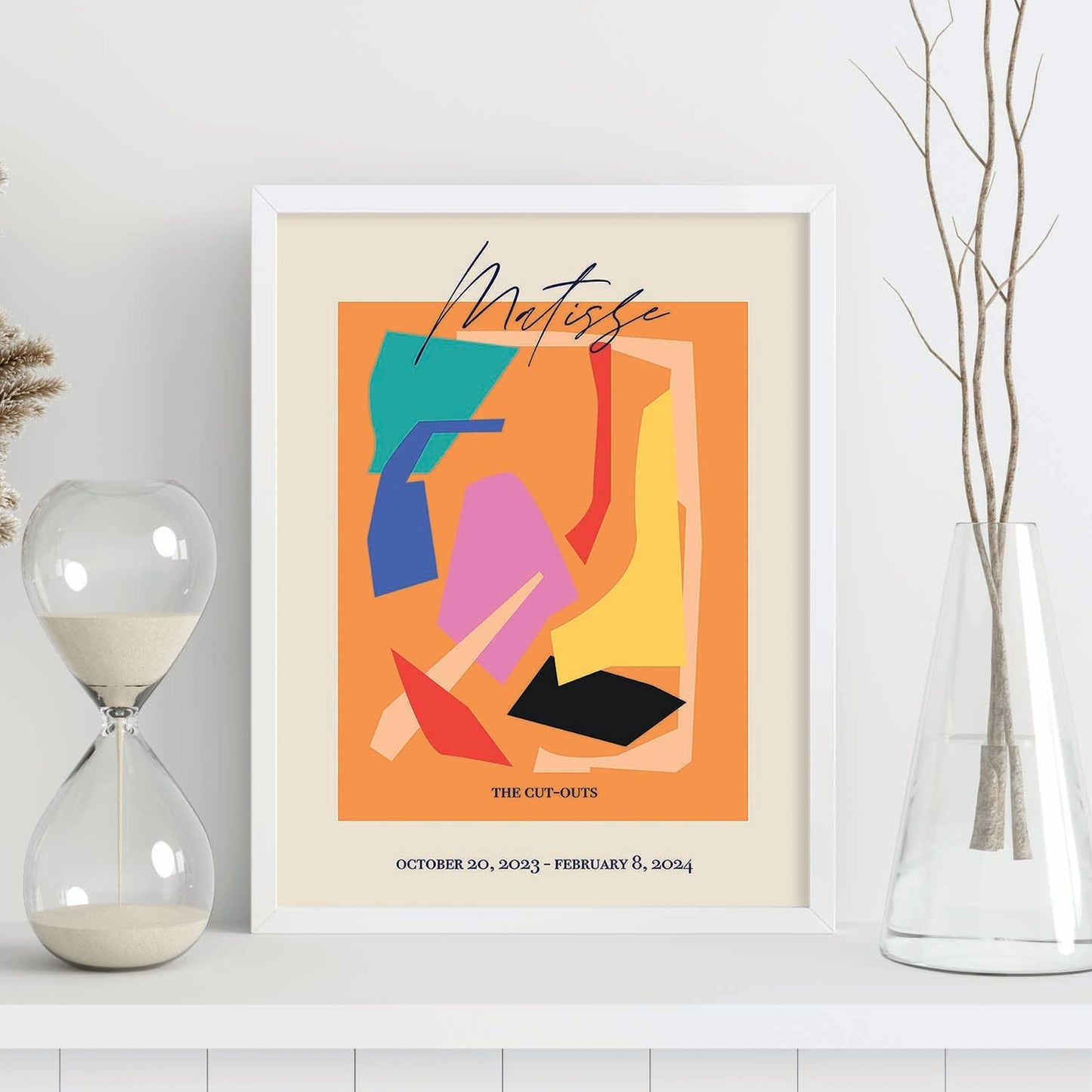 Lamina artistica decorativa con ilustración de Exposición Matisse 13 estilo fauvista-Artwork-Nacnic-Nacnic Estudio SL