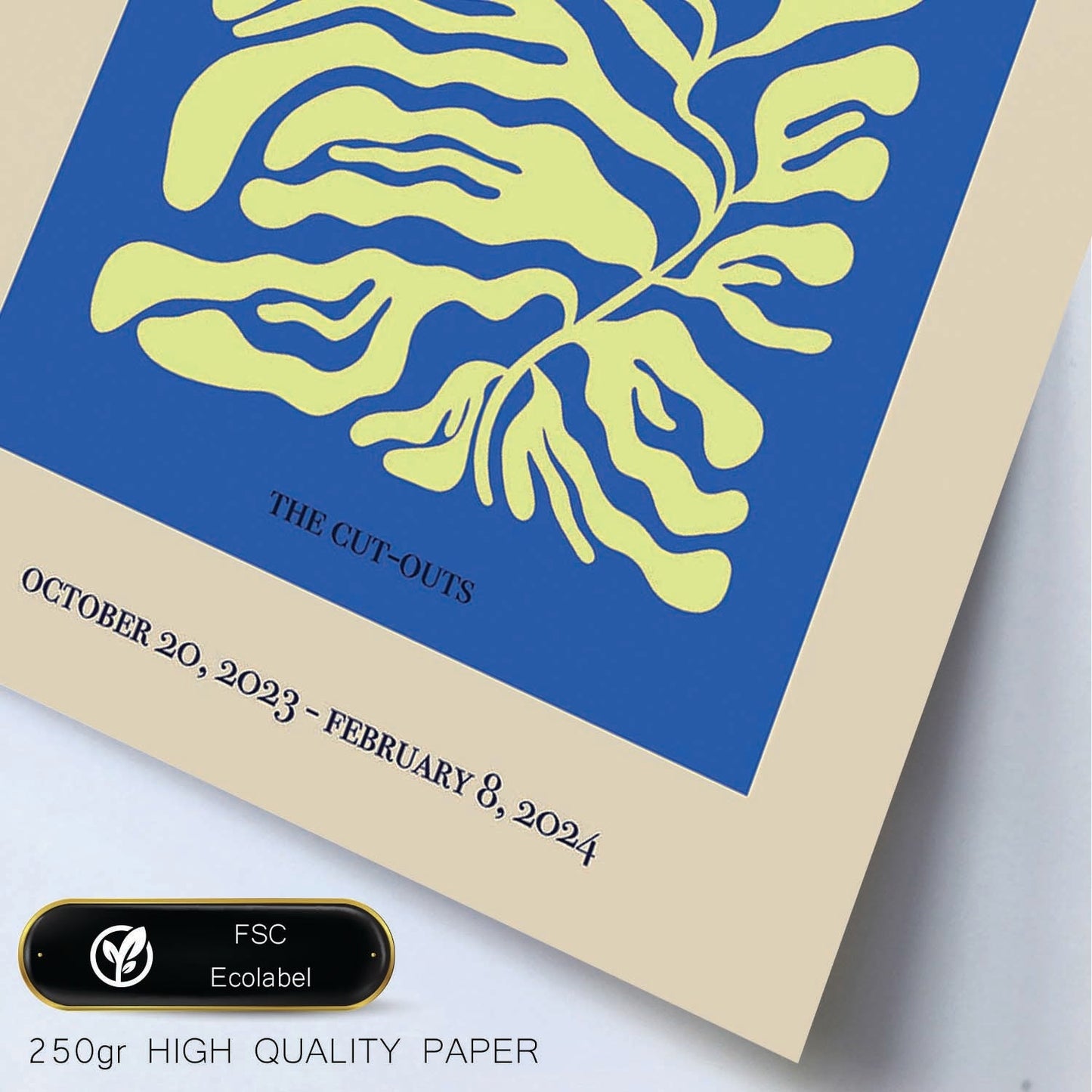 Lamina artistica decorativa con ilustración de Exposición Matisse 3 estilo fauvista-Artwork-Nacnic-Nacnic Estudio SL