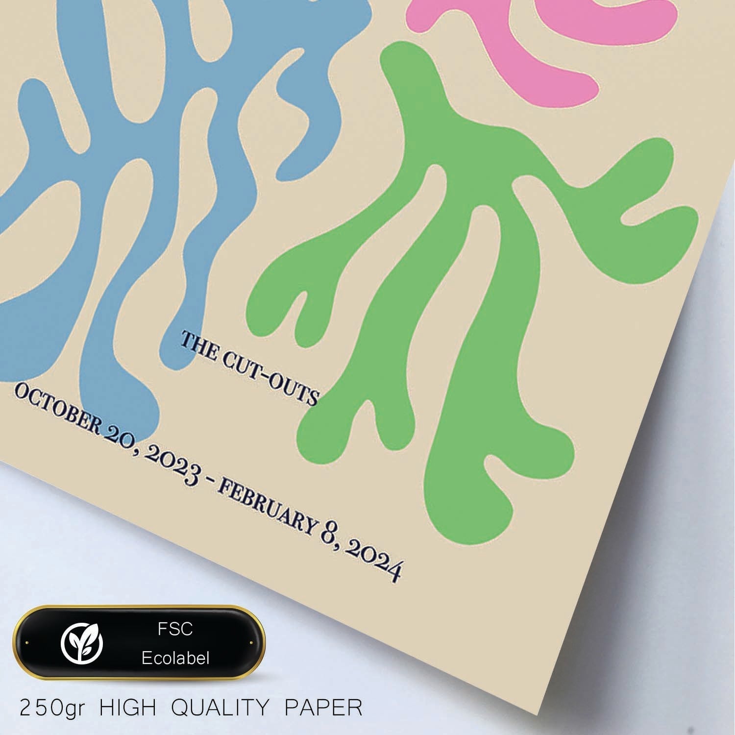 Lamina artistica decorativa con ilustración de Exposición Matisse 7 estilo fauvista-Artwork-Nacnic-Nacnic Estudio SL