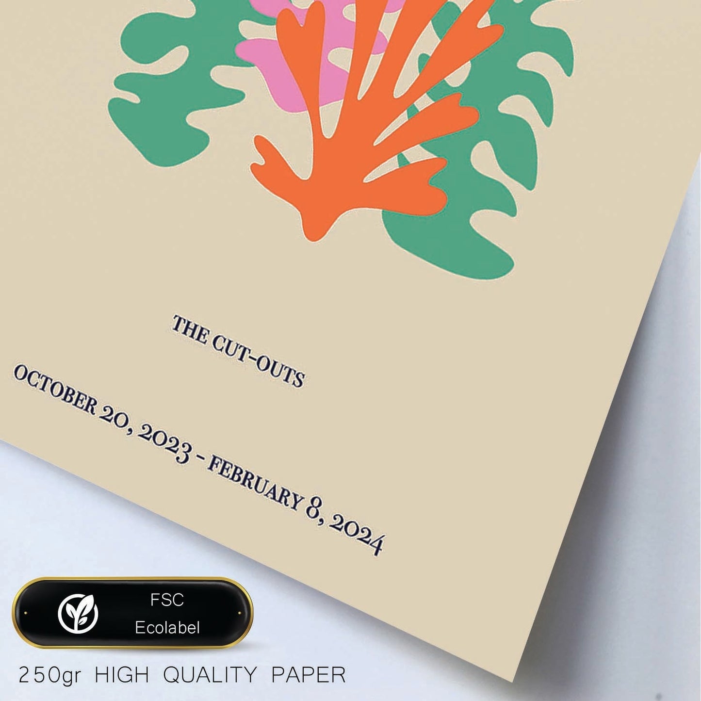 Lamina artistica decorativa con ilustración de Exposición Matisse 9 estilo fauvista-Artwork-Nacnic-Nacnic Estudio SL