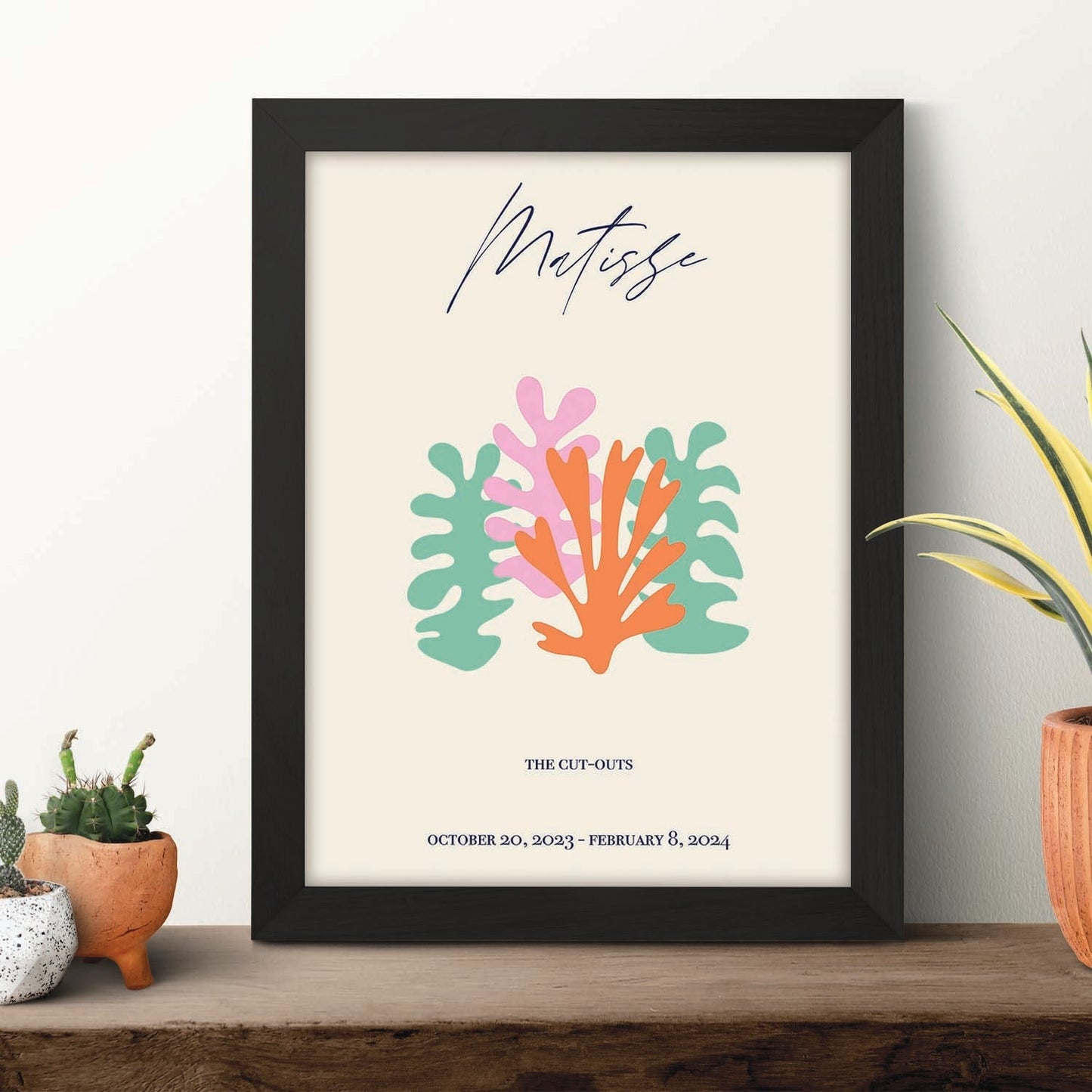 Lamina artistica decorativa con ilustración de Exposición Matisse 9 estilo fauvista-Artwork-Nacnic-Nacnic Estudio SL