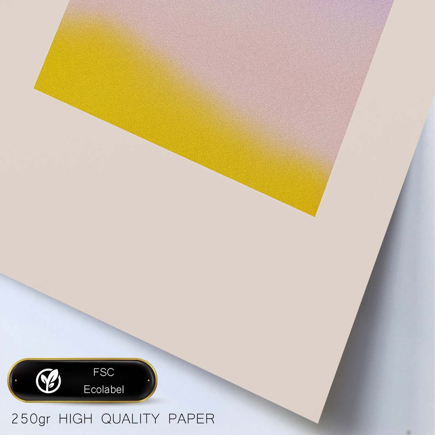 Lamina artistica decorativa con ilustración de Exposición Rothko 1 estilo expresionismo abstracto-Artwork-Nacnic-Nacnic Estudio SL