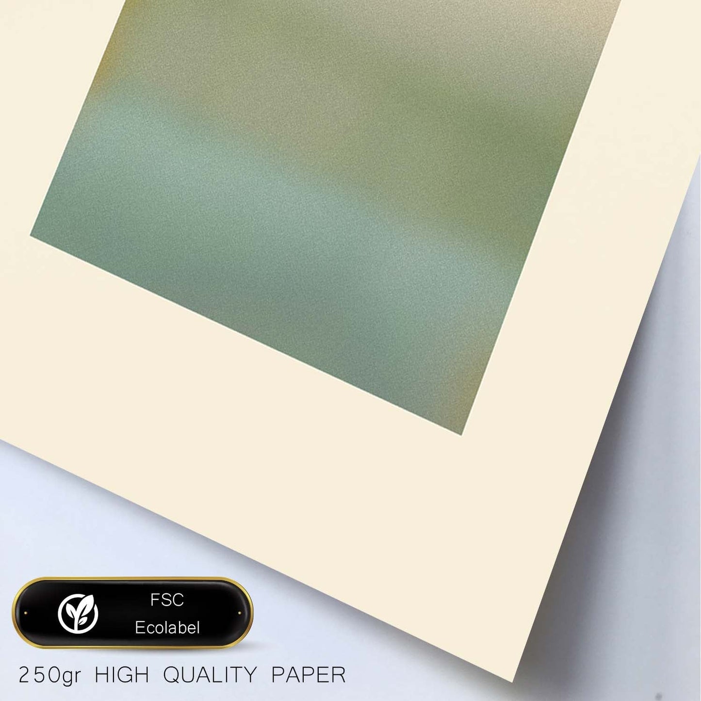 Lamina artistica decorativa con ilustración de Exposición Rothko 4 estilo expresionismo abstracto-Artwork-Nacnic-Nacnic Estudio SL