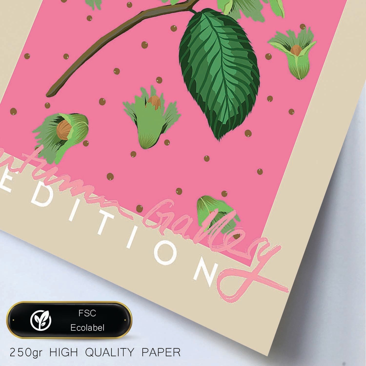 Lamina artistica decorativa con ilustración de Galería de otoño Estambul-Artwork-Nacnic-Nacnic Estudio SL