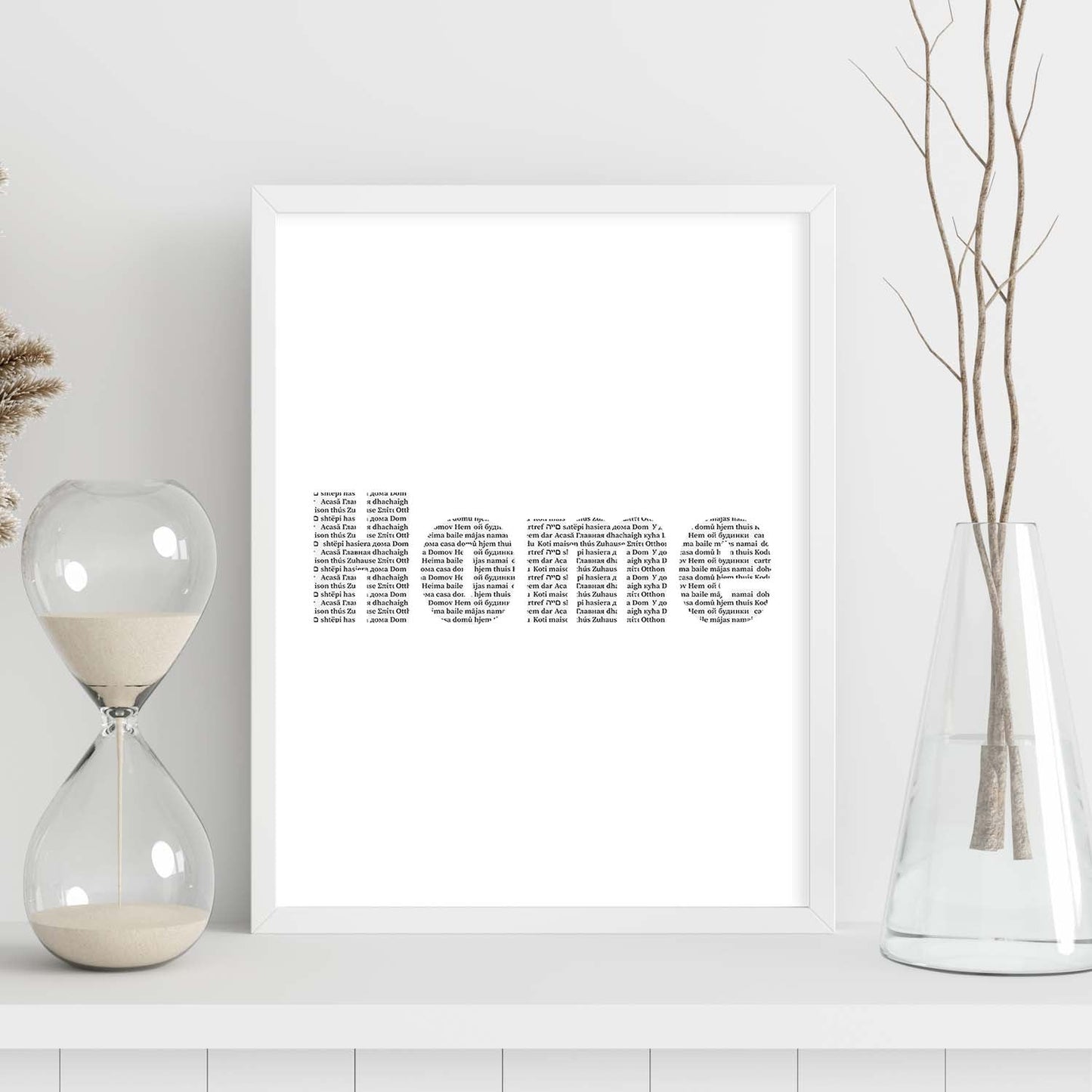 Lamina artistica decorativa con ilustración de home estilo Mensaje inspiracional-Artwork-Nacnic-Nacnic Estudio SL