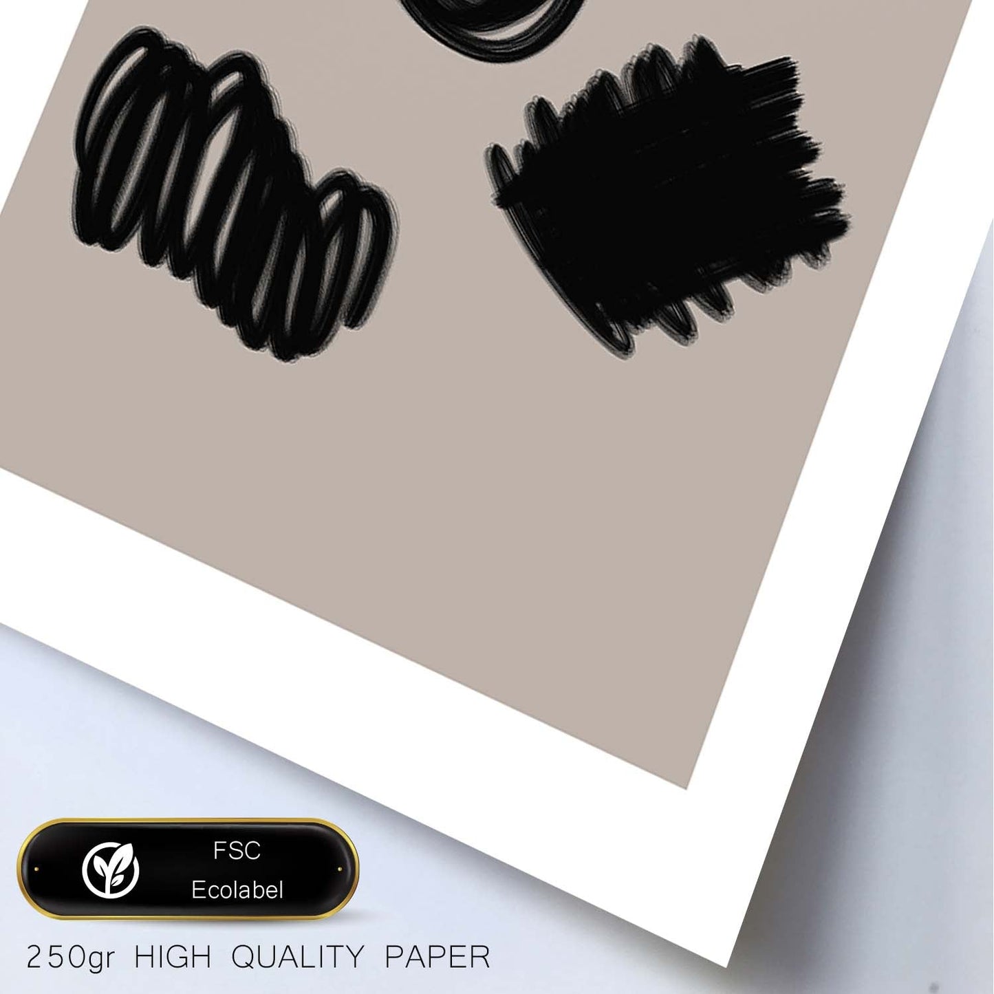 Lamina artistica decorativa con ilustración de Moderno Linea 02 estilo Abstracto-Artwork-Nacnic-Nacnic Estudio SL