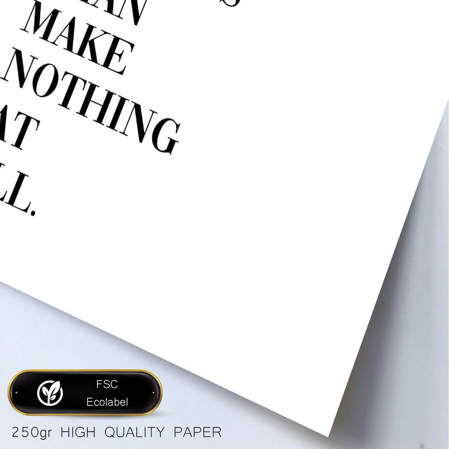 Lamina artistica decorativa con ilustración de Rather make mistakes estilo Mensaje inspiracional-Artwork-Nacnic-Nacnic Estudio SL