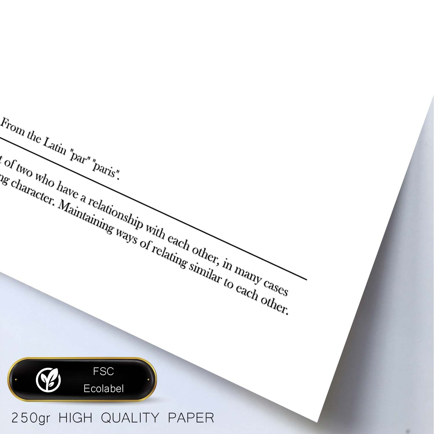 Lámina con definicion en inglés de Couple. Poster de palabras con definiciones.-Artwork-Nacnic-Nacnic Estudio SL