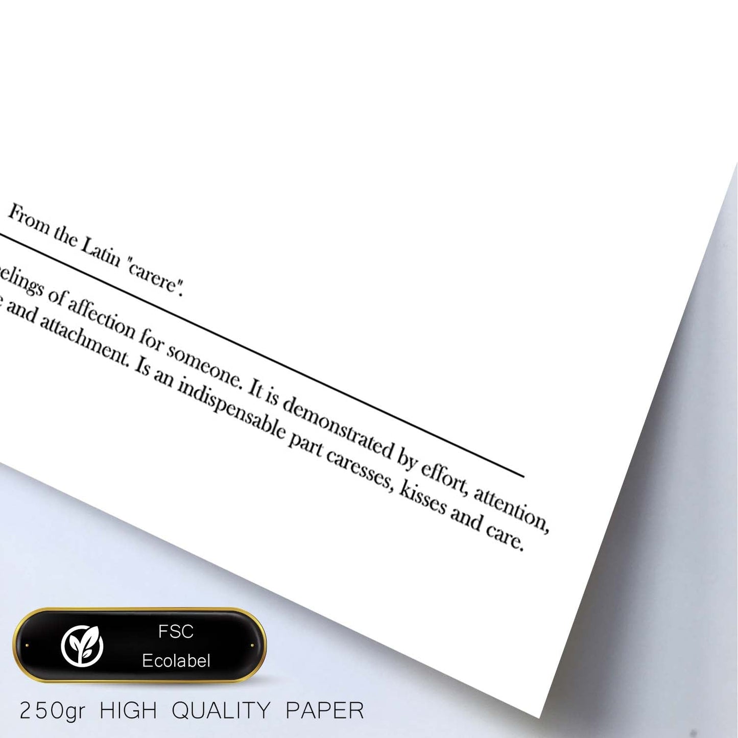 Lámina con definicion en inglés de Sweetie. Poster de palabras con definiciones.-Artwork-Nacnic-Nacnic Estudio SL