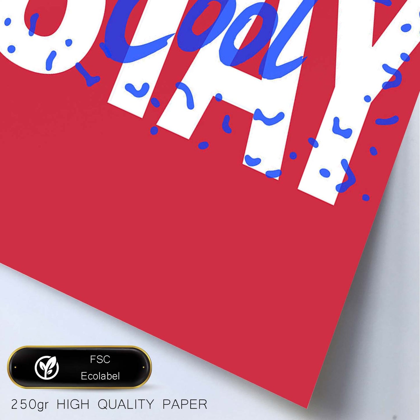 Lámina Cool. Pósters con diseño de rótulo y mensajes motivacionales para el día a día.-Artwork-Nacnic-Nacnic Estudio SL