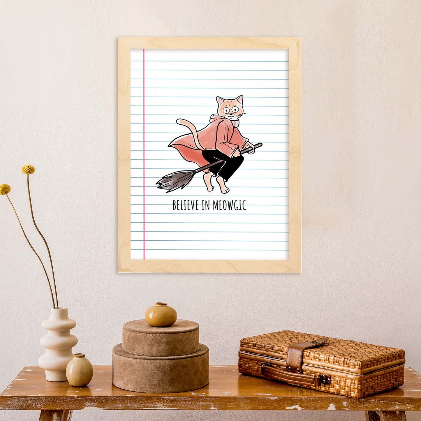 Lámina Harry Potter. Pósters con originales y divertidas referencias al cine.-Artwork-Nacnic-Nacnic Estudio SL