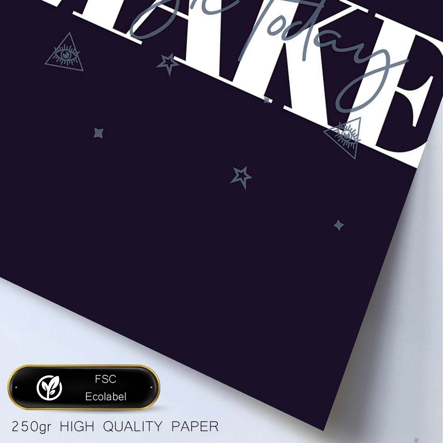 Lámina Haz magia. Pósters con diseño de rótulo y mensajes motivacionales para el día a día.-Artwork-Nacnic-Nacnic Estudio SL