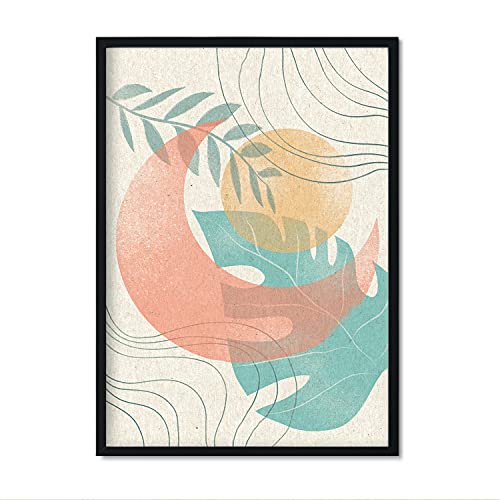 Lámina Neutral 11. Pósters con ilustraciones asbtractas en tonos pastel y neutrales.-Artwork-Nacnic-Nacnic Estudio SL