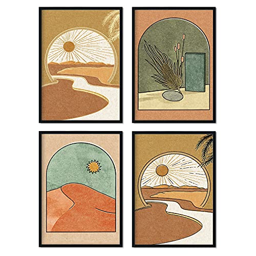 Lámina Neutral 13. Pósters con ilustraciones asbtractas en tonos pastel y neutrales.-Artwork-Nacnic-Nacnic Estudio SL