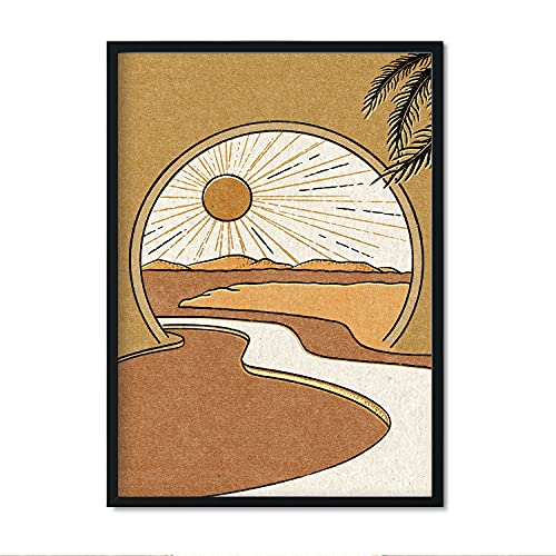 Lámina Neutral 9. Pósters con ilustraciones asbtractas en tonos pastel y neutrales.-Artwork-Nacnic-Nacnic Estudio SL