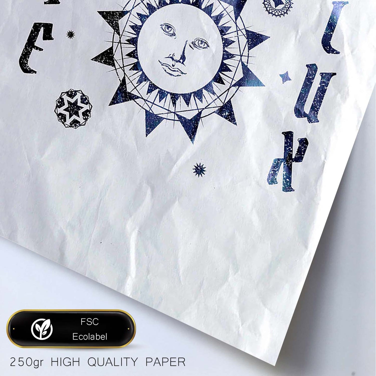 Lámina Ojo illuminati. Pósters con ilustraciones de magia y el mundo de lo oculto.-Artwork-Nacnic-Nacnic Estudio SL