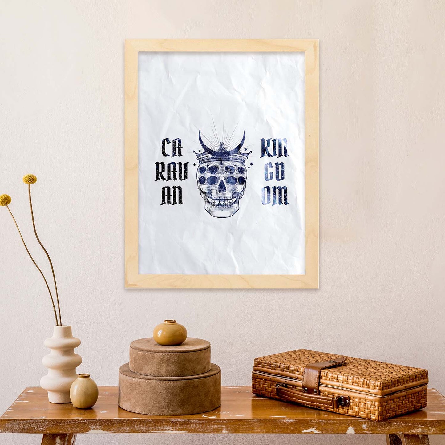 Lámina Reino viajante. Pósters con ilustraciones de magia y el mundo de lo oculto.-Artwork-Nacnic-Nacnic Estudio SL