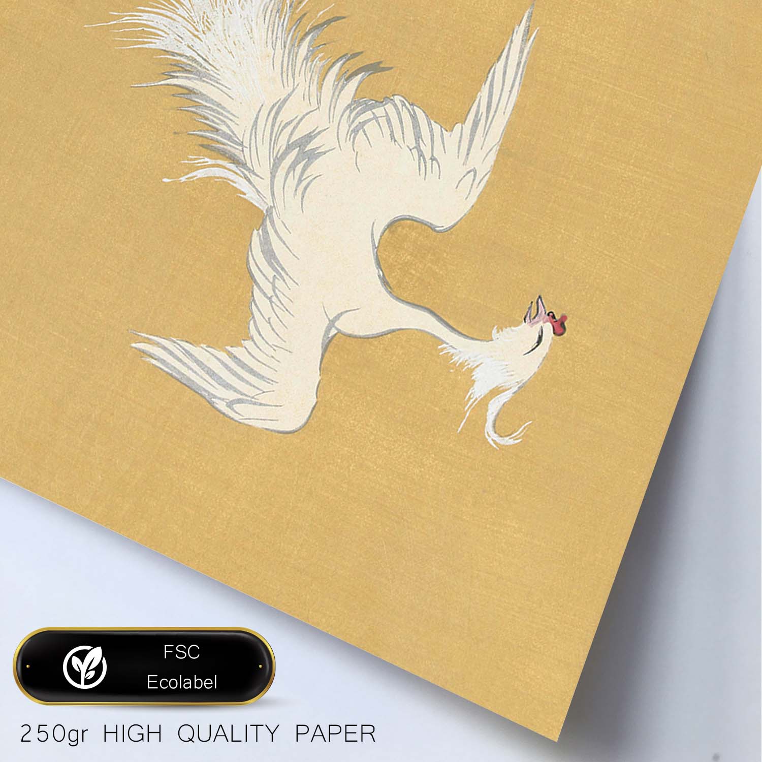 Lámina Rinpa 12. Pósters con llamativas ilustraciones Rinpa del artista japonés Kamisaka Sekka.-Artwork-Nacnic-Nacnic Estudio SL