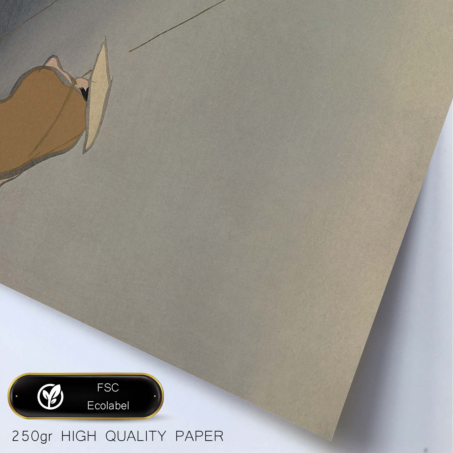 Lámina Rinpa 19. Pósters con llamativas ilustraciones Rinpa del artista japonés Kamisaka Sekka.-Artwork-Nacnic-Nacnic Estudio SL