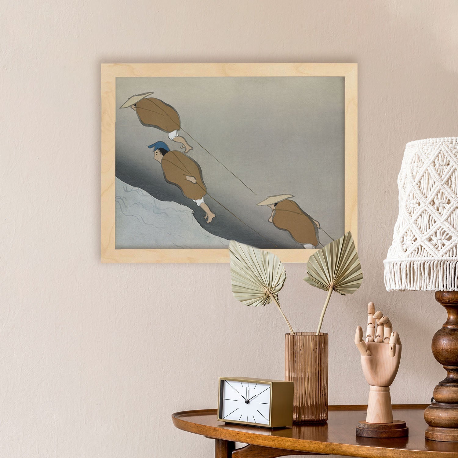 Lámina Rinpa 19. Pósters con llamativas ilustraciones Rinpa del artista japonés Kamisaka Sekka.-Artwork-Nacnic-Nacnic Estudio SL