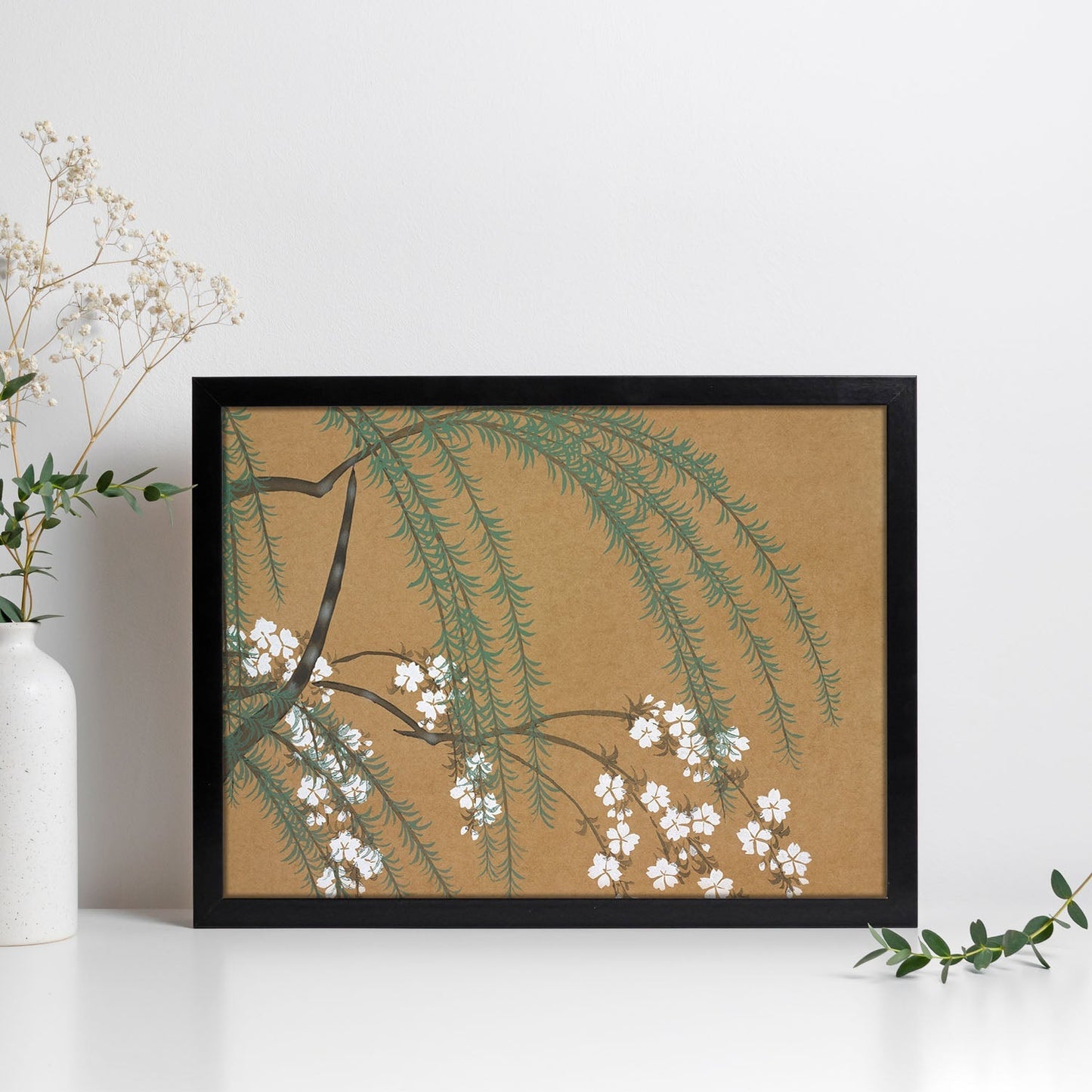 Lámina Rinpa 20. Pósters con llamativas ilustraciones Rinpa del artista japonés Kamisaka Sekka.-Artwork-Nacnic-Nacnic Estudio SL