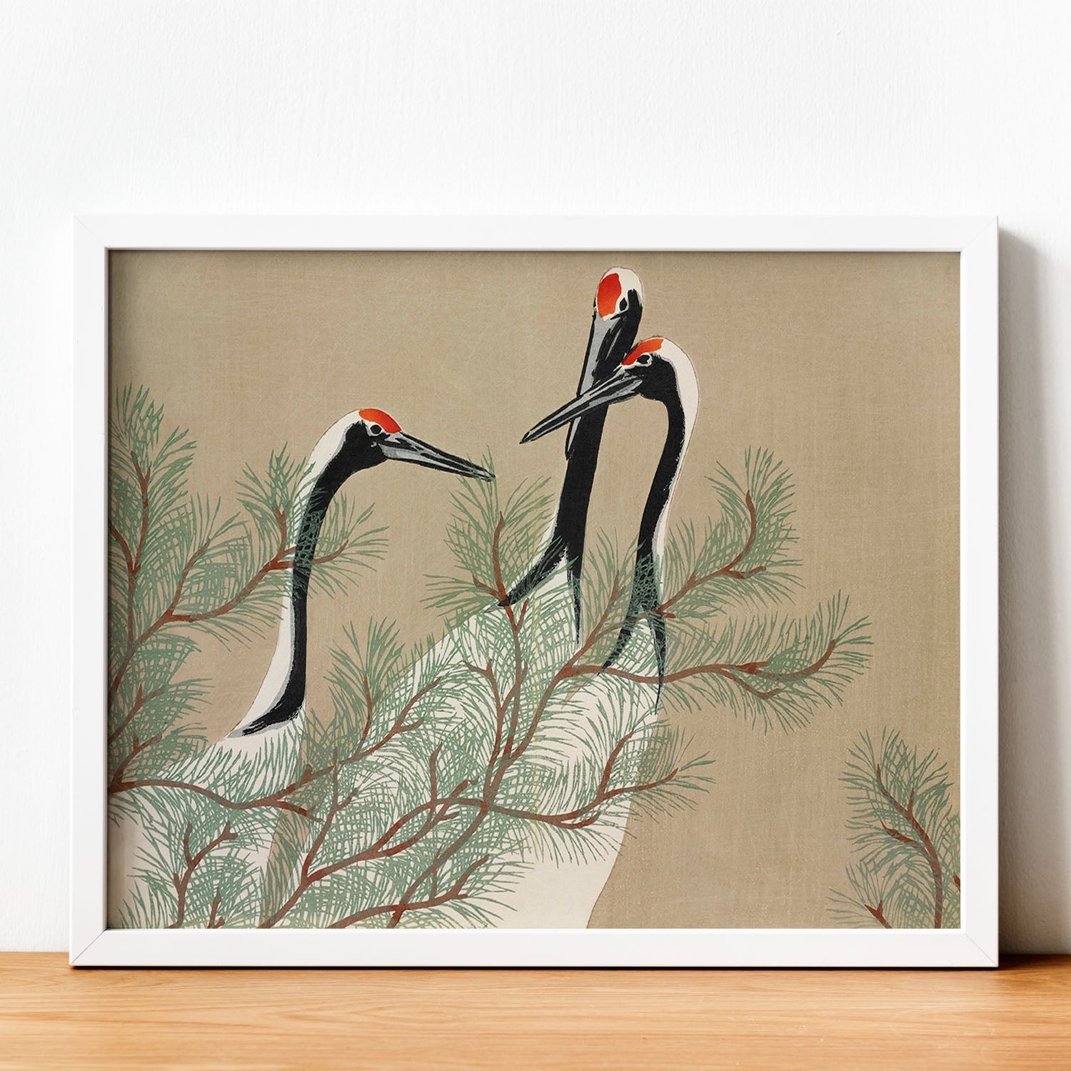 Lámina Rinpa 29. Pósters con llamativas ilustraciones Rinpa del artista japonés Kamisaka Sekka.-Artwork-Nacnic-Nacnic Estudio SL