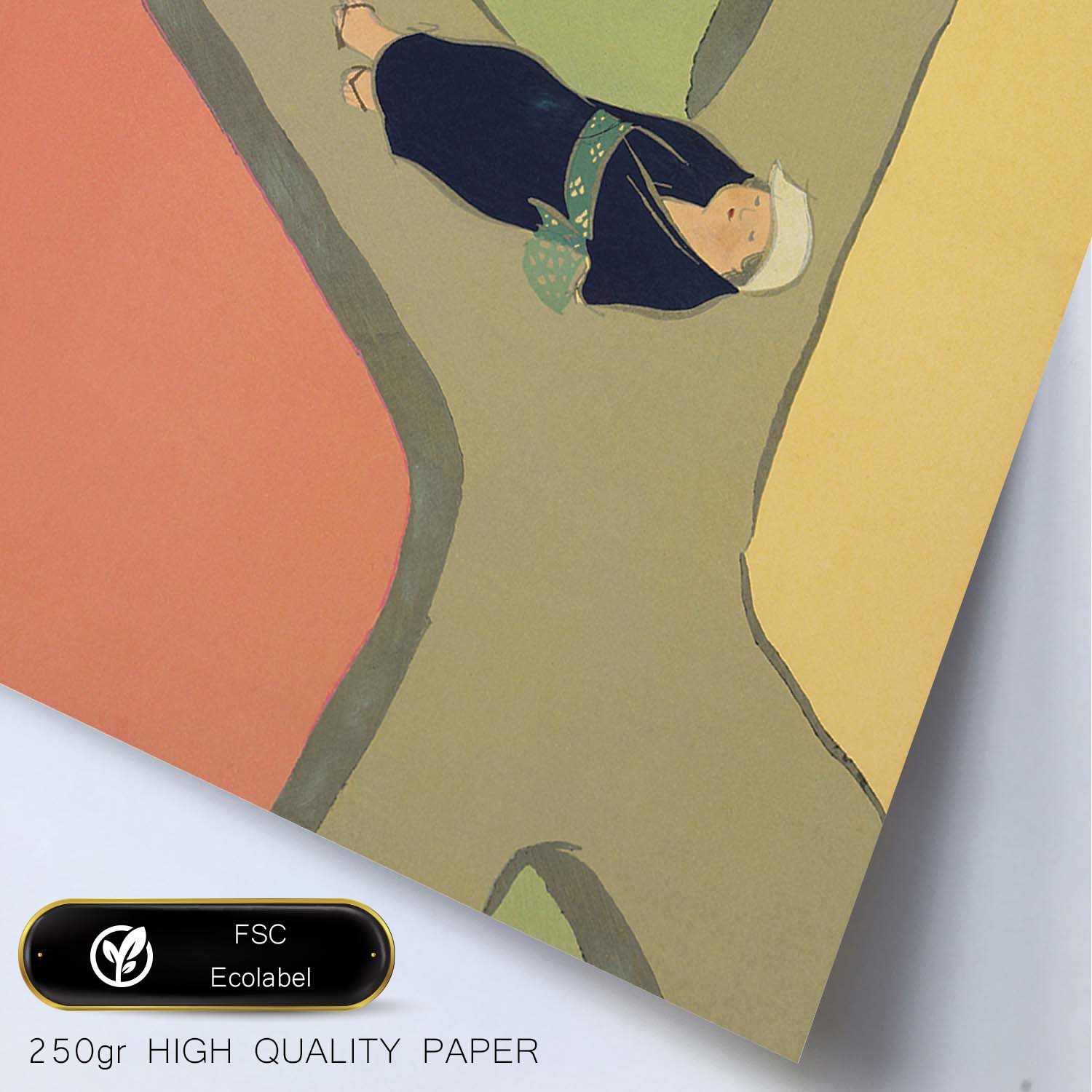 Lámina Rinpa 30. Pósters con llamativas ilustraciones Rinpa del artista japonés Kamisaka Sekka.-Artwork-Nacnic-Nacnic Estudio SL