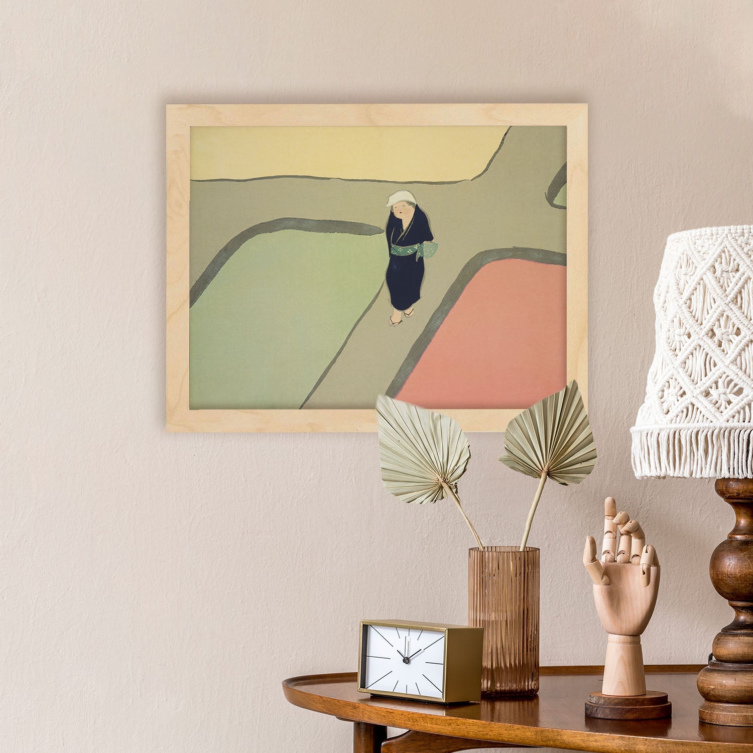 Lámina Rinpa 30. Pósters con llamativas ilustraciones Rinpa del artista japonés Kamisaka Sekka.-Artwork-Nacnic-Nacnic Estudio SL