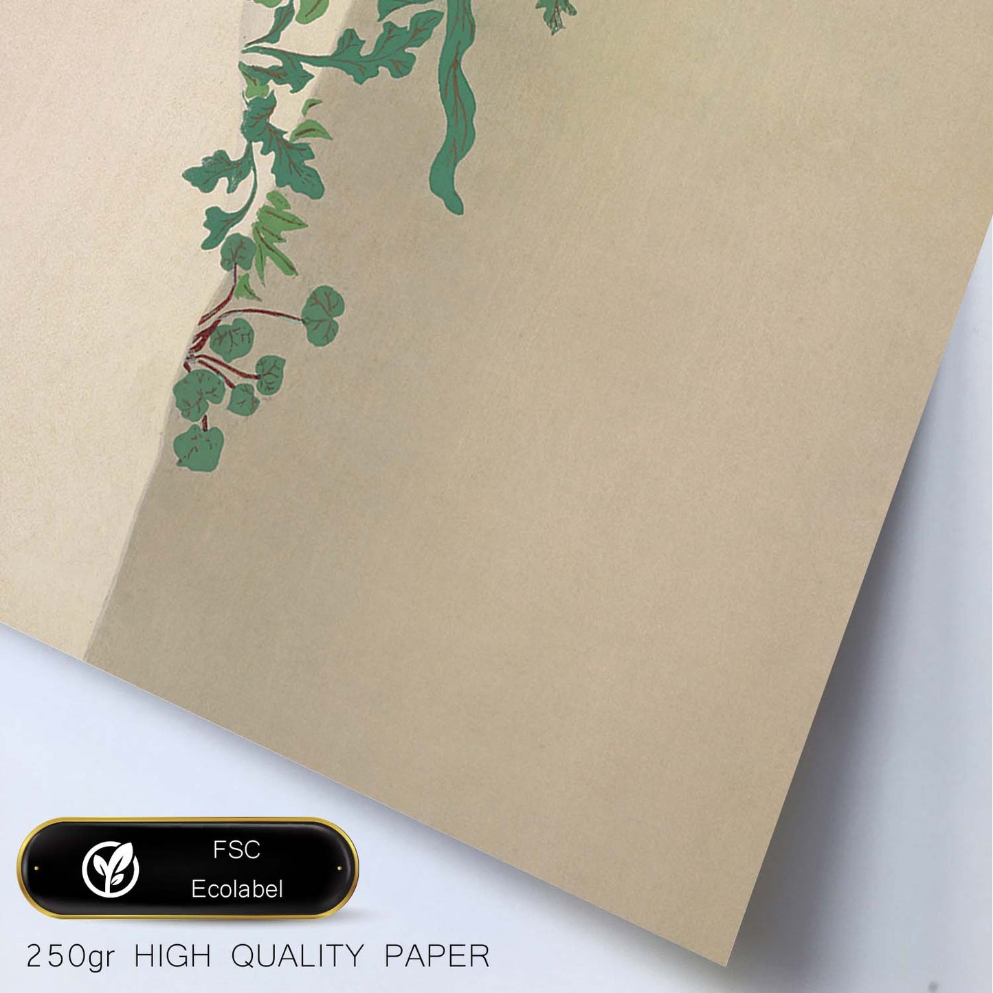 Lámina Rinpa 36. Pósters con llamativas ilustraciones Rinpa del artista japonés Kamisaka Sekka.-Artwork-Nacnic-Nacnic Estudio SL