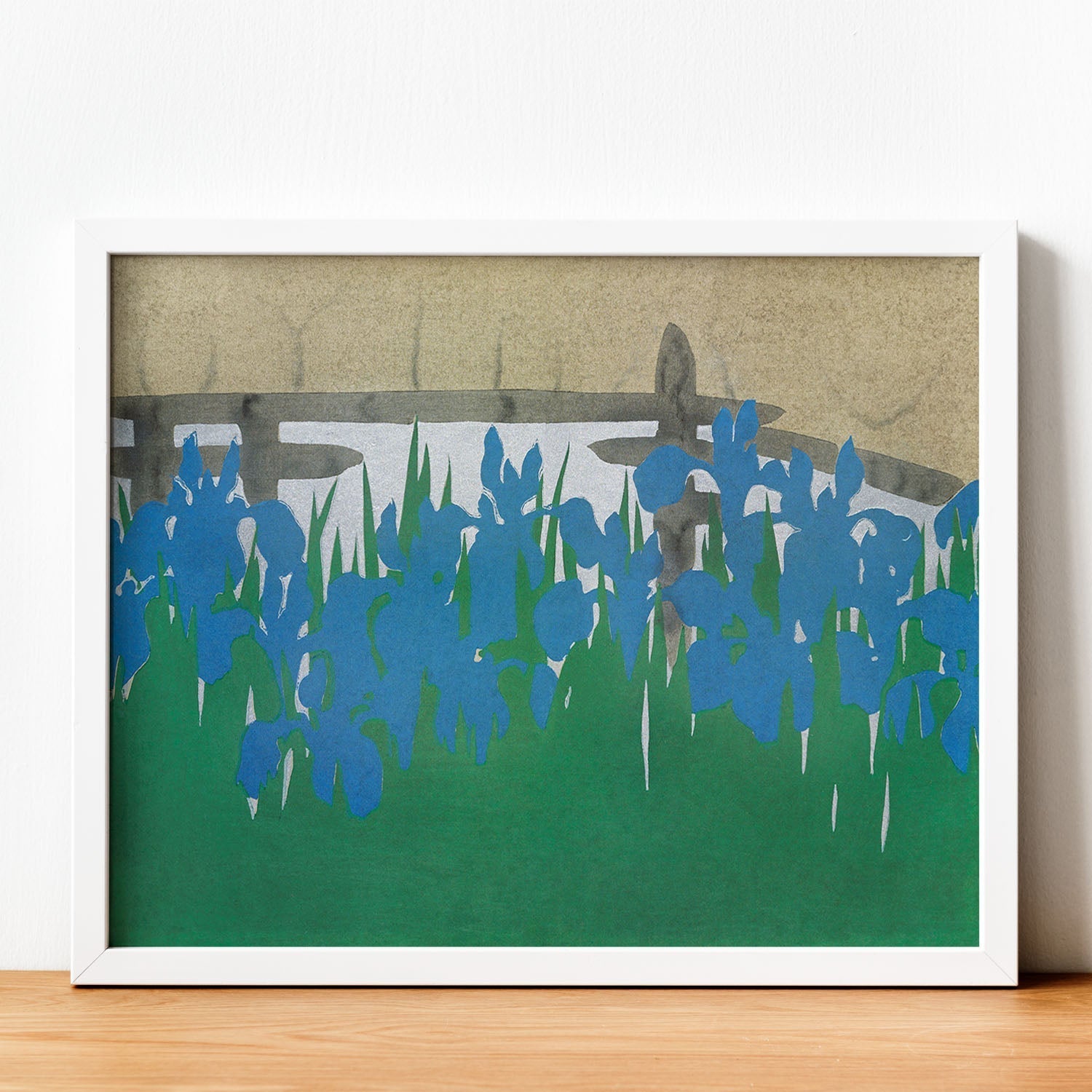 Lámina Rinpa 41. Pósters con llamativas ilustraciones Rinpa del artista japonés Kamisaka Sekka.-Artwork-Nacnic-Nacnic Estudio SL