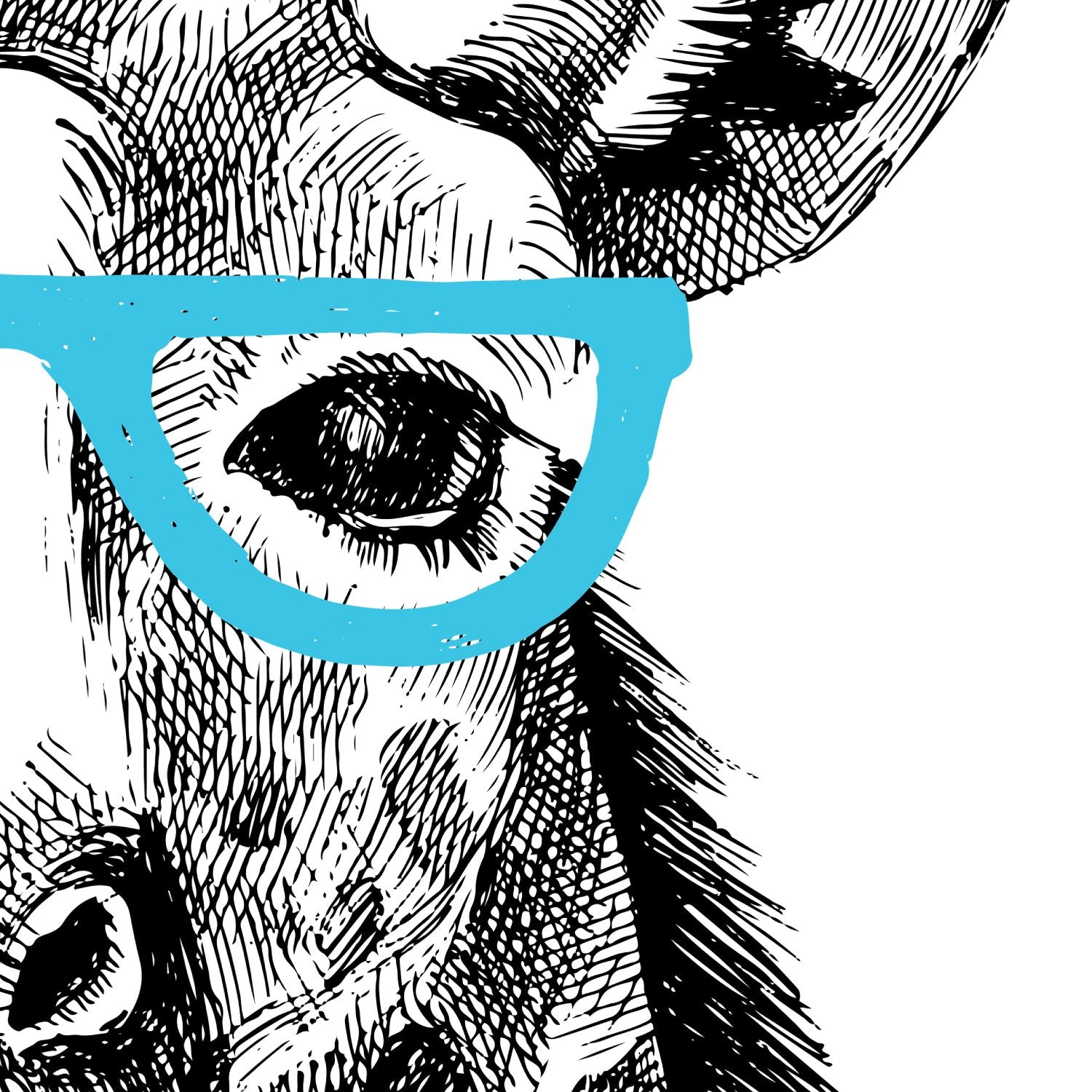 láminas de Animales ,en tamaño Varios Poster papel 250 gr alta calidad. (A4, Animales Hipsters)-Artwork-Nacnic-Nacnic Estudio SL