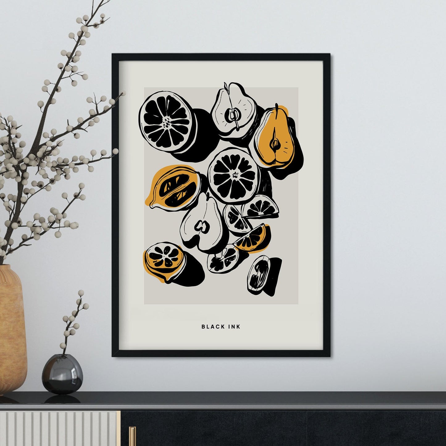 Lemons and Pears-Artwork-Nacnic-Nacnic Estudio SL