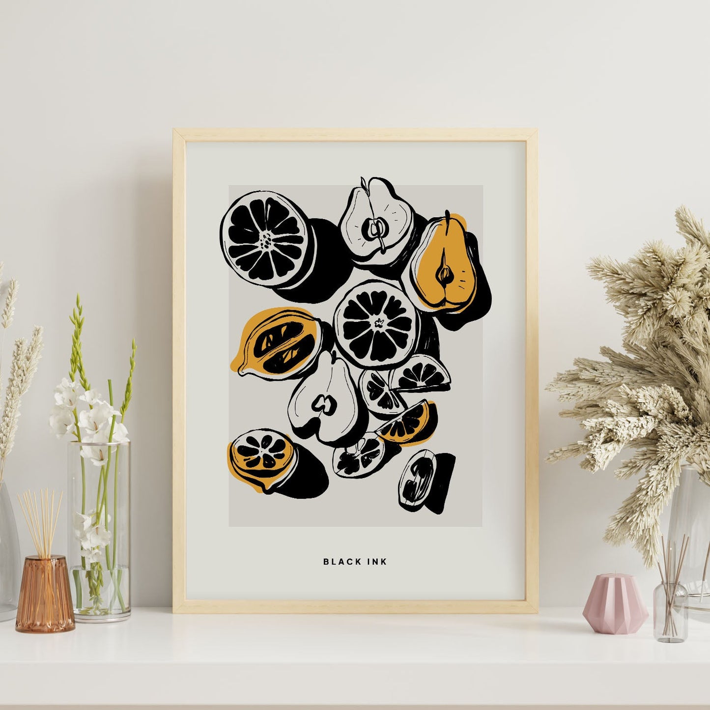 Lemons and Pears-Artwork-Nacnic-Nacnic Estudio SL