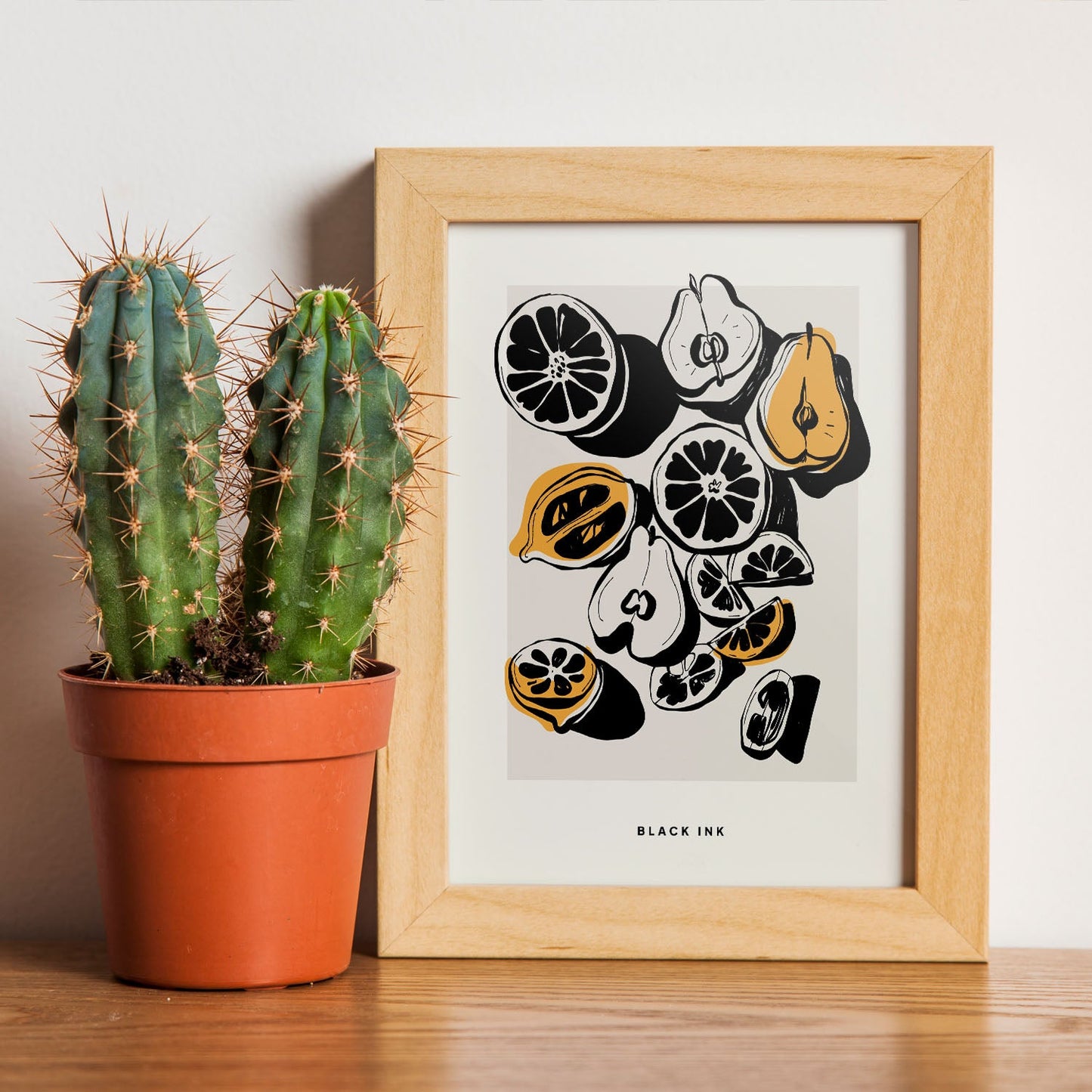 Lemons and Pears-Artwork-Nacnic-Nacnic Estudio SL