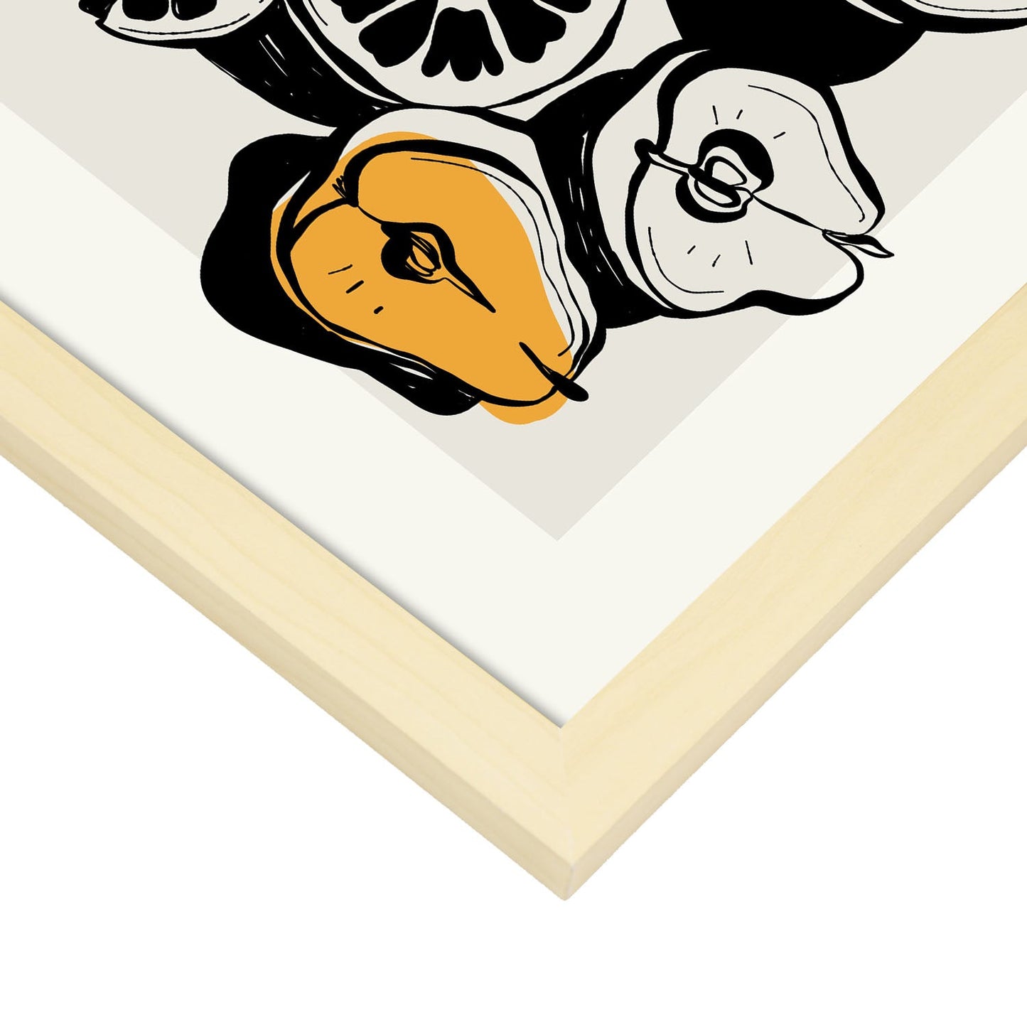 Lemons and Pears-Artwork-Nacnic-Nacnic Estudio SL