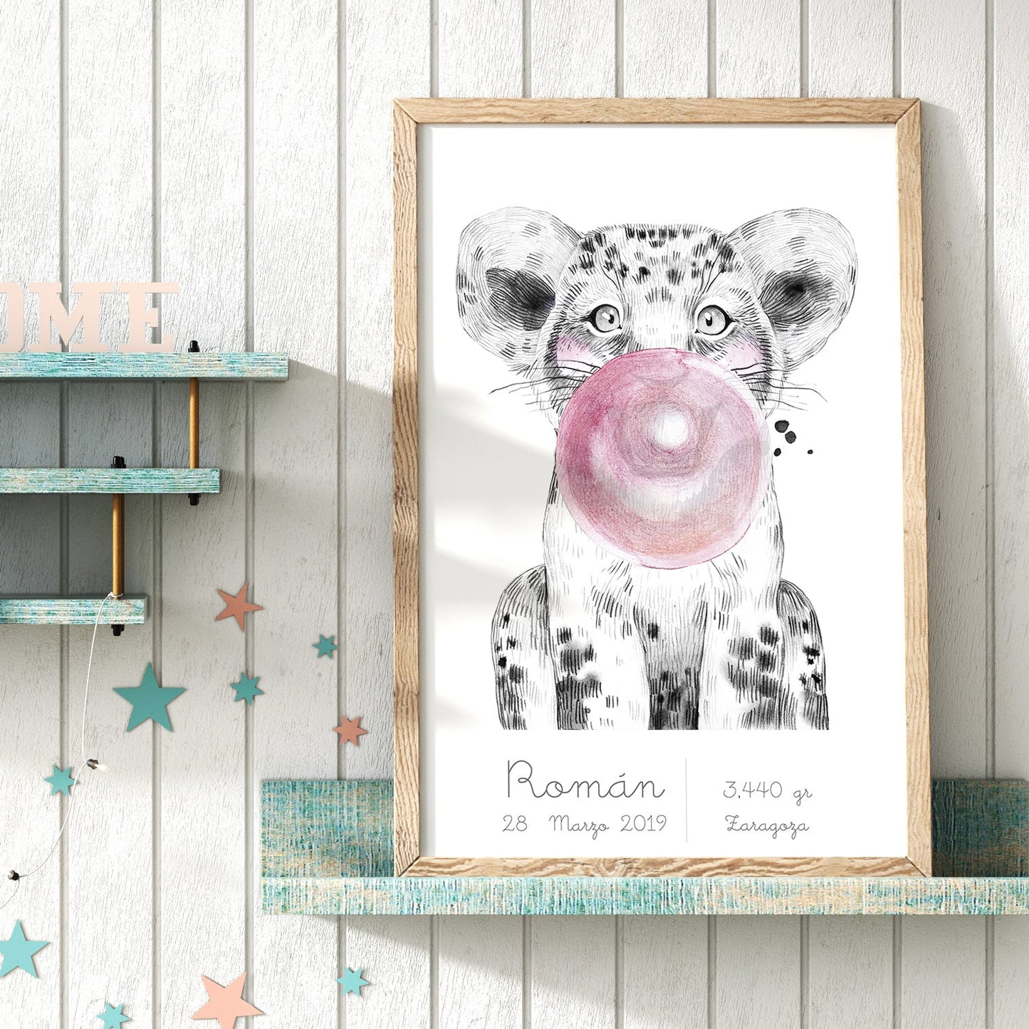 leon chicle Personalizadas-Nacnic-Nacnic Estudio SL