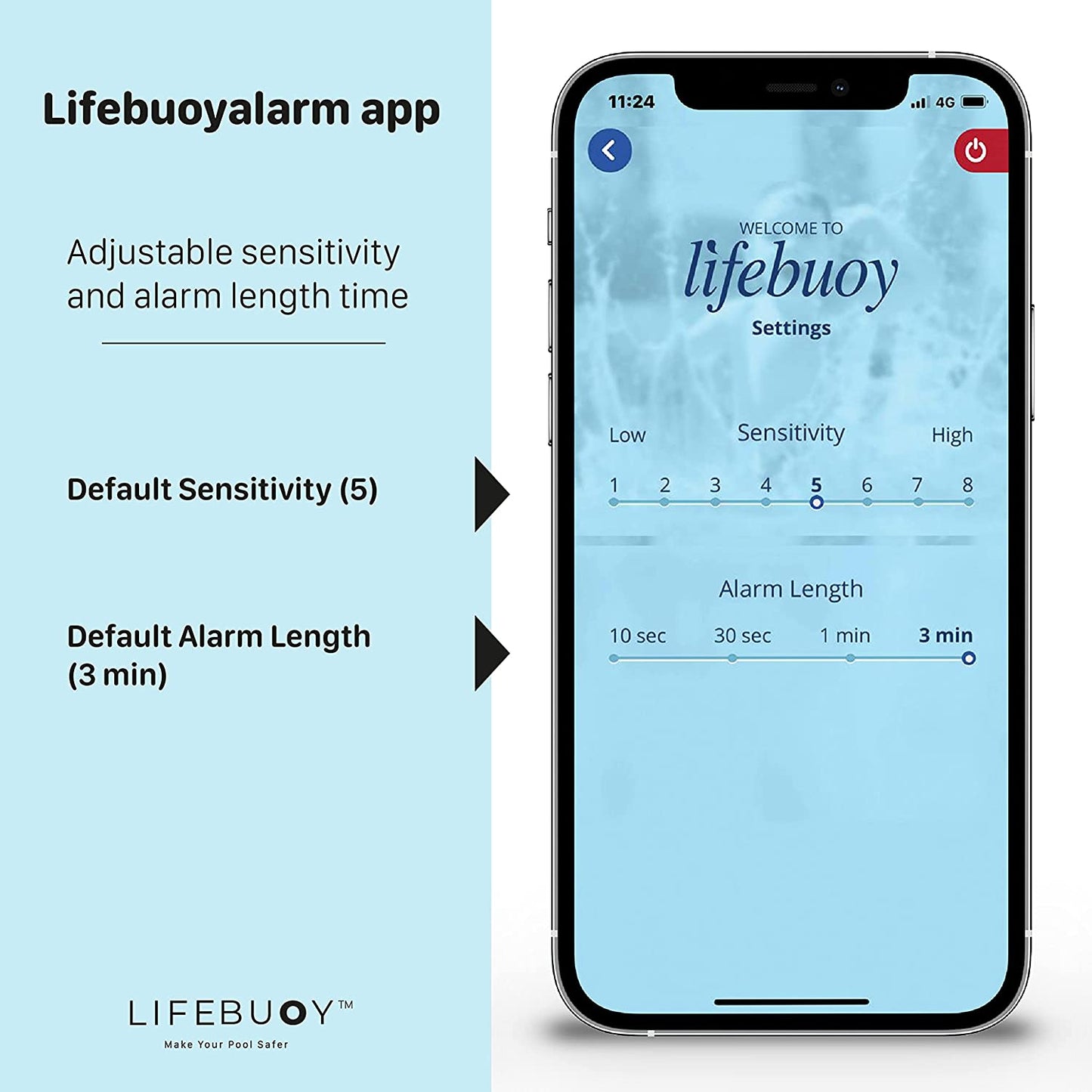 Sistema de Alarma Inteligente para Piscina con App - Láminas