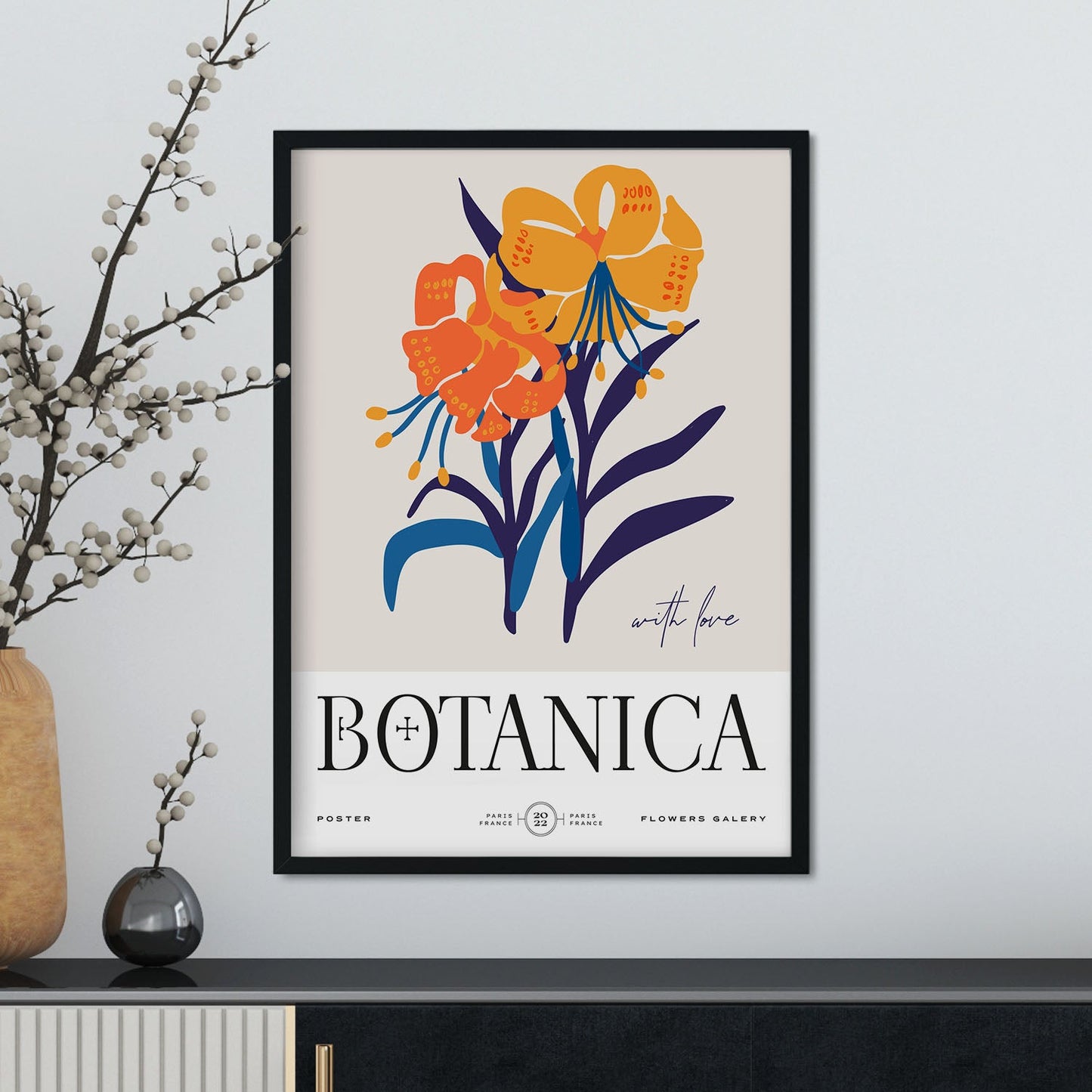 Lilac Flower-Artwork-Nacnic-Nacnic Estudio SL