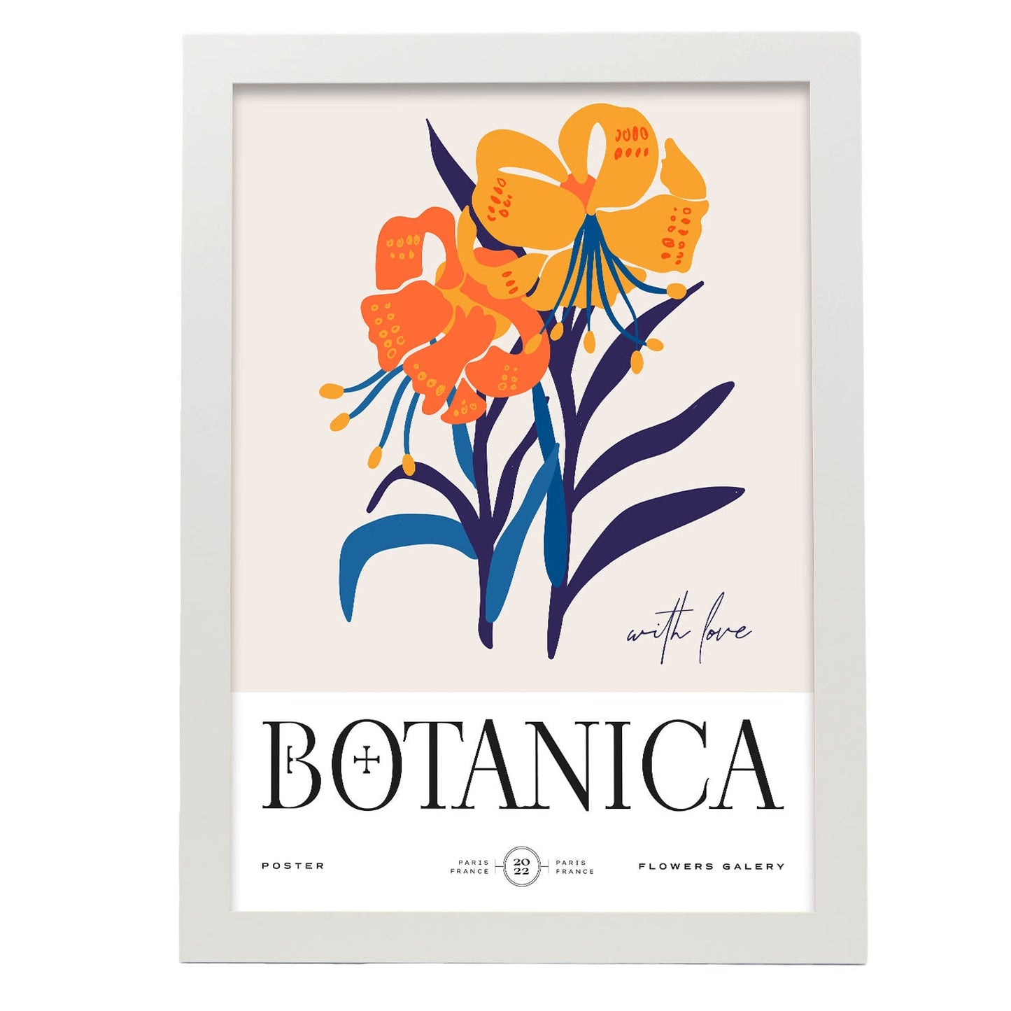 Lilac Flower-Artwork-Nacnic-A3-Marco Blanco-Nacnic Estudio SL