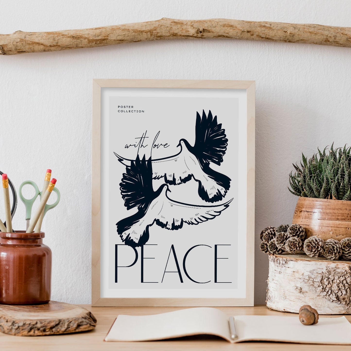 Love Doves-Artwork-Nacnic-Nacnic Estudio SL