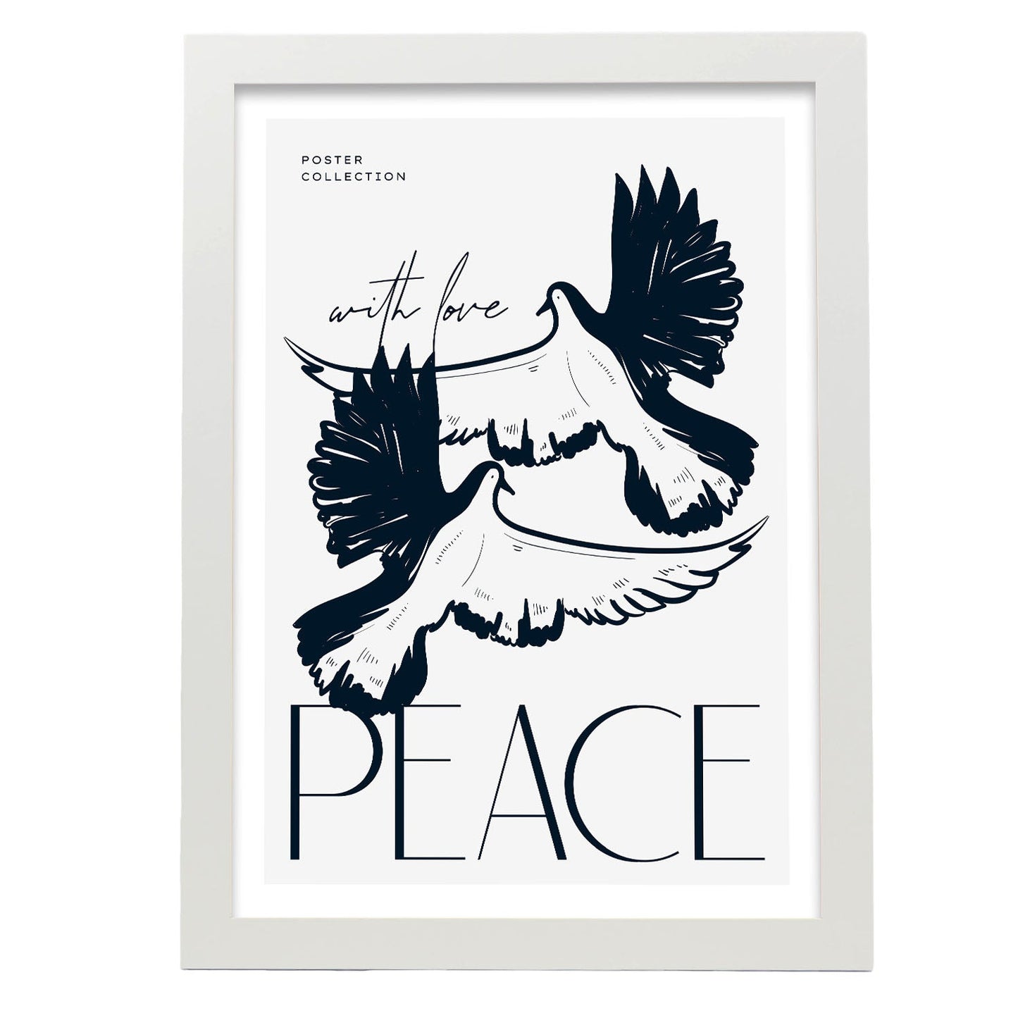 Love Doves-Artwork-Nacnic-A3-Marco Blanco-Nacnic Estudio SL