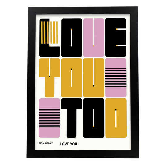 Love you too-Artwork-Nacnic-A3-Sin marco-Nacnic Estudio SL