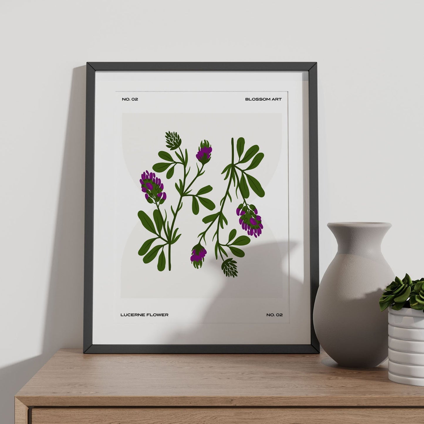 Lucerne Flower-Artwork-Nacnic-Nacnic Estudio SL
