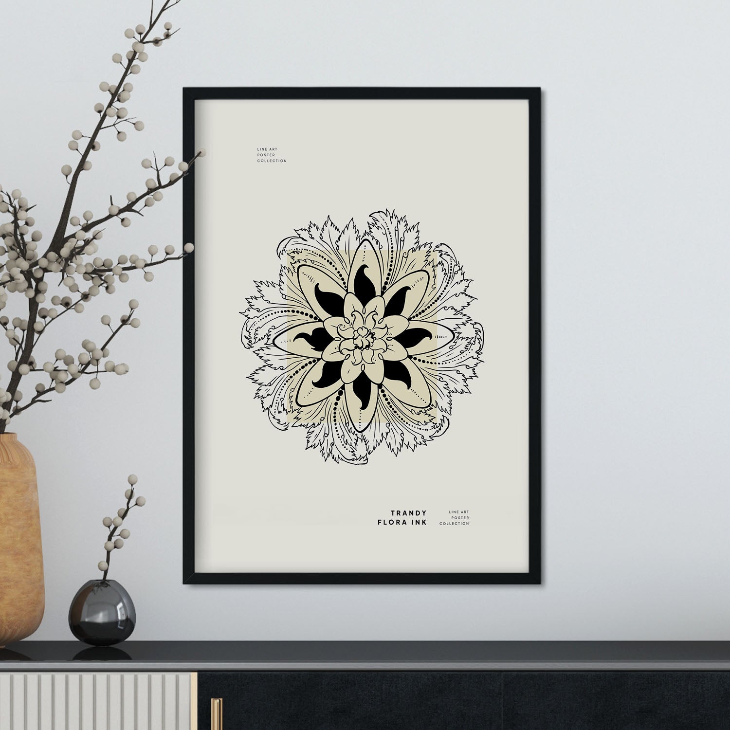 Mandala Flower-Artwork-Nacnic-Nacnic Estudio SL