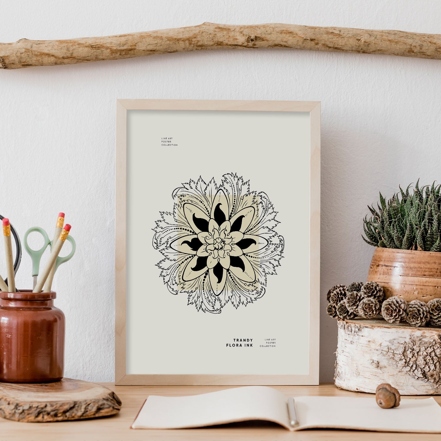Mandala Flower-Artwork-Nacnic-Nacnic Estudio SL
