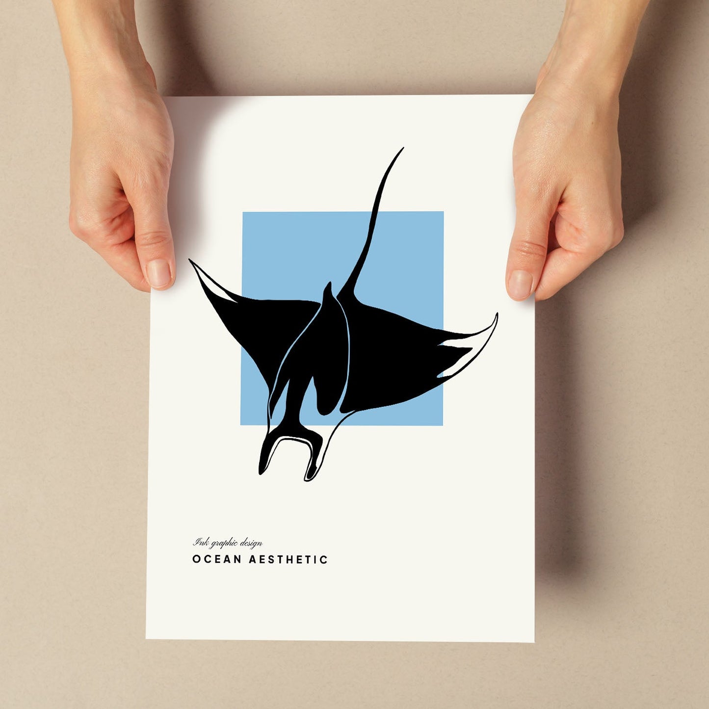 Manta Ray-Artwork-Nacnic-Nacnic Estudio SL
