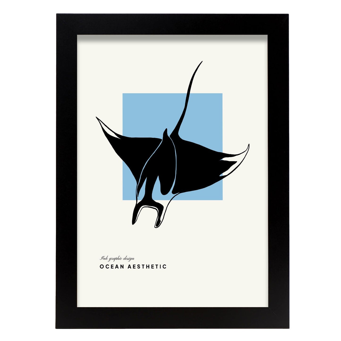 Manta Ray-Artwork-Nacnic-A4-Sin marco-Nacnic Estudio SL