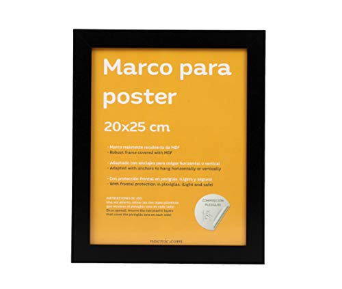 Marco Pequenos (NEGRO, 20x25) – Nacnic Estudio SL